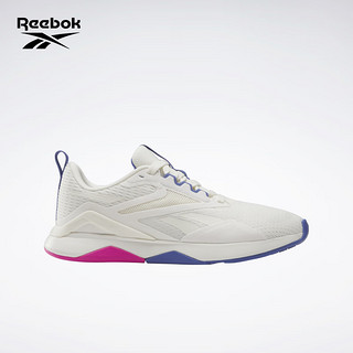 Reebok 锐步 官方24春夏新款女子NANOFLEX TR 2经典运动综合训练鞋 35.5