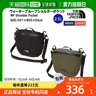 北面 日本直邮THE NORTH FACE 防水肩袋 2.5L 男女休闲背肩 NM92353 K