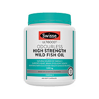 Swisse 斯维诗 深海鱼油软胶囊无腥味鱼油高浓度1500mg 400粒/瓶*1瓶装