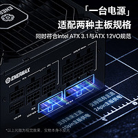 Enermax 安耐美 PlatiGemini 1200W 白金牌（92%）全模组ATX电源 1200W