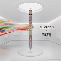 swatch 斯沃琪 艺术之旅《猩红的夕阳》主题手表 开学男女石英表 SO28Z700