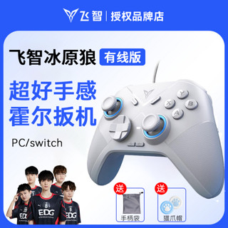 百亿补贴：FLYDIGI 飞智 冰原狼有线USB游戏手柄PC电脑双人成行王国之泪switch地平线5