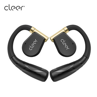 cleer  ARC II 运动版 开放式挂耳式蓝牙耳机 黑金色