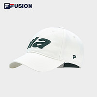 FILA 斐乐 FUSION斐乐时尚夏季遮阳运动休闲帽中性球帽舒适T13U333205