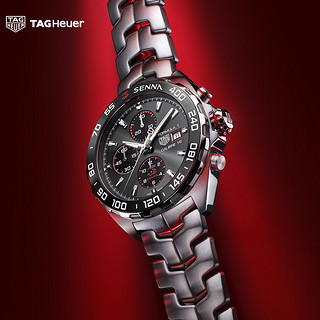 TAG Heuer TAGHeuer F1系列瑞士手表SENNA联名塞纳特别版机械男士腕表 CAZ201D.BA0633