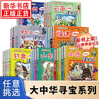 大中华寻宝记系列全套漫画书30册山西内蒙古北京上海广东西云南山东山西重庆新疆恐龙世界秦朝中国黑龙江小学生大中国