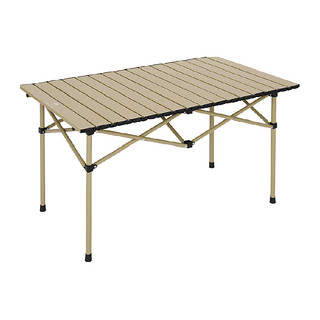 88VIP：CAMEL 骆驼 户外便携式折叠桌铝合金野餐桌子公园家用长桌野炊装备露营烧烤桌