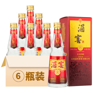 湄窖 酒 纪念1988 贵州浓香型粮食酿造口粮酒 宴请送礼 55度 500mL 6瓶 整箱装