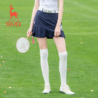 SUNVIEWGOLF SVG春夏高尔夫蓝色侧面小摆短裙女士包臀半裙显身材GJ0IS054