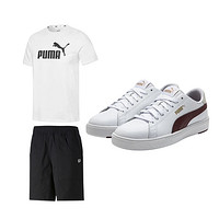 PUMA 彪马 情侣休闲板鞋SERVE PRO LITE 374902 +短裤+T恤