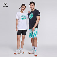 KELME 卡尔美 短袖T恤男士健身运动上衣绿城系列夏季透气足球文化衫