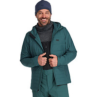 移动专享：Outdoor Research 男士暗影保暖连帽衫 – 保暖冬季夹克,连帽拉链夹克