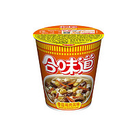 CUP NOODLES 合味道 方便面混合杯面方便面饼速食汤粥泡面桶拌面零食 合味道香菇鸡肉72g(任选12件)