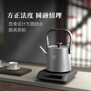 TILIVING 钛立维）自动上水茶壶电热水壶茶台烧水壶电茶炉壶泡茶煮水壶 TD-T07方圆壶- 0.8L