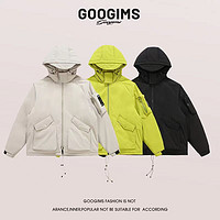 Googims 秋冬羽绒服男女同款宽松短款款外套