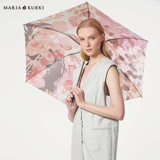 玛丽亚.古琦（玛丽亚古琦 MARJA KURKI）超轻水墨风晴雨两用伞遮阳伞太阳伞女礼盒装柔美 9NN633716粉