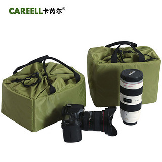 卡芮尔（careell）CAREELL卡芮尔摄影包相机内胆包单反包镜头收纳包相机内胆包C305 咖啡色大号