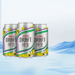 tsingtao青岛啤酒纯生8度啤酒330ml