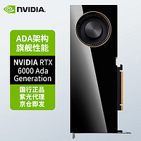 英伟达（NVIDIA）RTX 6000 Ada 48GB GDDR6 专业显卡 工业包装