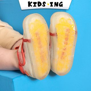 kids.ing 儿童凉鞋 男小童 运动沙滩鞋 包头软底