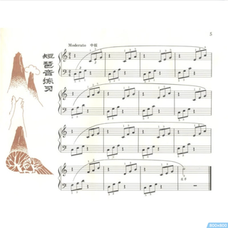 《儿童钢琴初步教程》