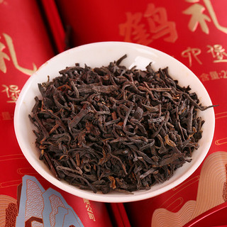 三鹤六堡茶【鹤礼】2015年特级散茶400g礼盒梧州茶厂中华老字号