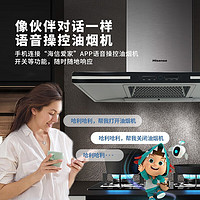 Hisense 海信 抽油烟机 20立方大吸力欧式吸油烟机   CXW-200-DT806H