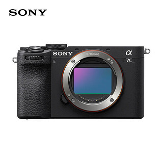 20点开始：SONY 索尼 Alpha 7C II 全画幅 微单相机 黑色 单机身