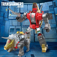 变形金刚(TRANSFORMERS)儿童男孩玩具车模型手办领袖级SS8607铁渣和丹尼尔F0715