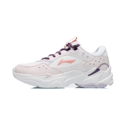 lining李宁休闲鞋女2022春复古潮流减震回弹经典运动鞋agcr334agcs436