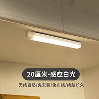 鸿视 led智能人体感应无线磁吸长条小夜灯