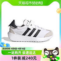 88VIP：adidas 阿迪达斯 三叶草24夏季新款男女小童魔术贴复古休闲运动跑鞋IF6149
