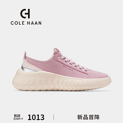 COLE HAAN 歌涵 colehaan歌涵 女鞋休闲鞋 24年春季轻盈舒适蒲公英运动鞋W30247 紫红色-W30247 36