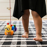 Hape 拖拉摇晃毛毛虫1-3岁宝宝多功能益智力玩具手拉婴儿学步走路