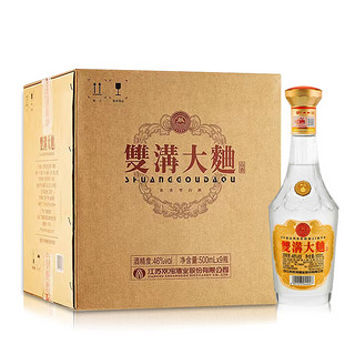 双沟 大曲金奖46度500ML*9瓶光瓶装浓香型白酒纯粮食白酒