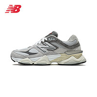 new balance NB 男鞋女鞋9060系列千禧小象蹄复古百搭透气网面运动老爹鞋 浅灰色 U9060GRY