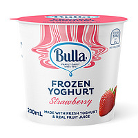 Bulla 布拉 草莓味冷冻酸乳雪糕 澳大利亚进口冰淇淋200ml