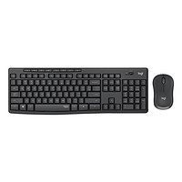 logitech 罗技 MK29 带无线2.4G接收器 黑