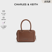 CHARLES & KEITH CHARLES&KEITH24;春夏新款CK2-30782297手提复古饼干包小方包