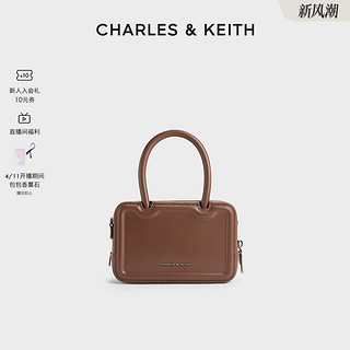 CHARLES & KEITH CHARLES&KEITH24春夏新款CK2-30782297手提复古饼干包小方包