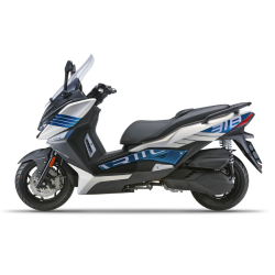 力刻 318 250t冬奥灵感版运动跑旅摩托车前后abs国四水冷电喷大踏板车