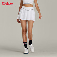 Wilson 威尔胜 官方24年夏季新款女士LAKEVIEW运动网球半身裙带底裤
