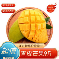 壹棵弘芯 疆域采虹正宗海南芒果 10斤精选大果带箱装单果130-160g