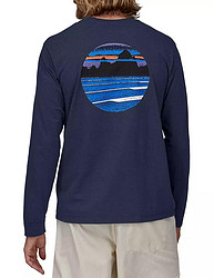 Patagonia 巴塔哥尼亚 男士标准版型长袖 T 恤