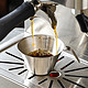 KAWASIMAYA 川岛屋 意式浓缩咖啡杯304不锈钢萃取量杯espresso杯盎司刻度杯子 90ML咖啡量杯(304不锈钢)