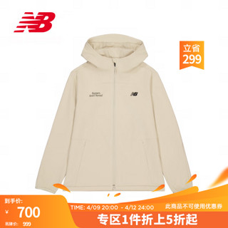 new balance 夹克24男款潮流百搭运动休闲梭织外套 LBE NAE12081 L