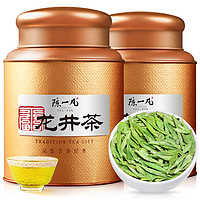 陈一凡龙井绿茶明前特级茶叶2024新茶早春头采嫩芽杭州龙井茶豆香礼盒装