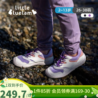 小蓝羊 little blue lamb小蓝羊 little blue lamb24年春季新儿童网面跑鞋男宝防滑跑步训练鞋女宝轻便运动鞋 香芋紫 28码 脚长16.5-17.1cm