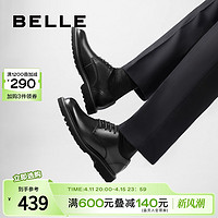 BeLLE 百丽 通勤商务男士皮鞋休闲男鞋牛皮新郎结婚鞋办公正装鞋A1178CM3