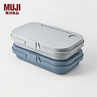 MUJI 無印良品 无印良品（MUJI）多功能可折叠户外野餐箱